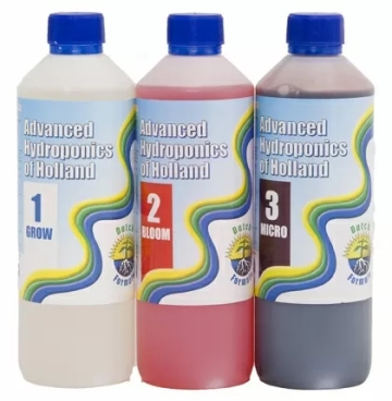 Dutch Formula Grow/Bloom/Micro - set plehrash minerale për rritje dhe lulëzim
