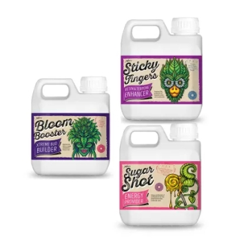  Xpert Nutrients Bloom Set Sticky Fingers/Sugar Shot/Bloom Booster x 1L