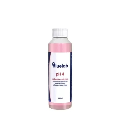 Bluelab pH 4.0 250ml dhe 500ml - tretësirë kalibruese për ph testues