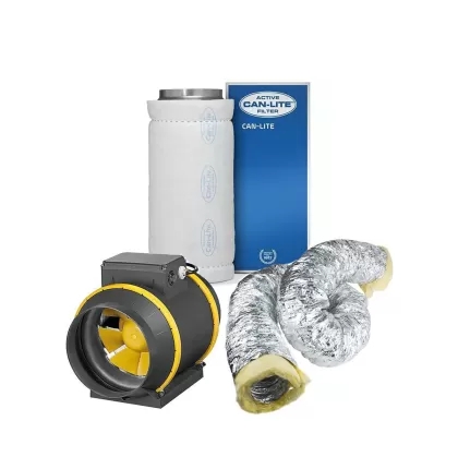 "Can-Max 1218 + Duct" - greenhouse ventilation kit