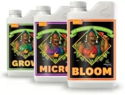 pH Perfect Grow/Bloom/Micro - mineral fertilizer for growth and flowering
