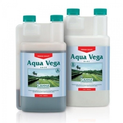 Aqua Vega A+B - mineral fertilizer for growth in hydroponics