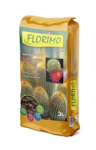 FLORIMO – Përzierje dheu për kaktus 3L