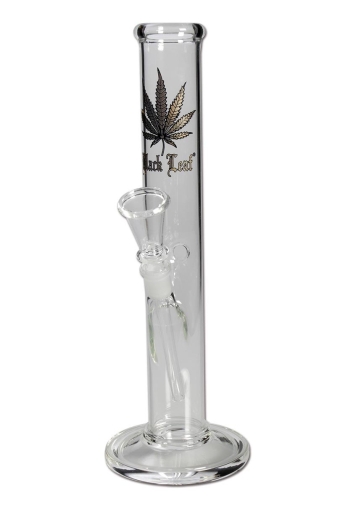 Glass Bong 'Golden Leaf'