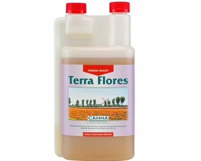 CANNA Terra Flores 1L - минерален тор за цъфтеж