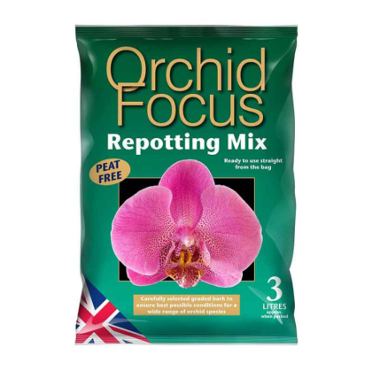 Orchid Focus Repotting Mix Peat FREE - 3L