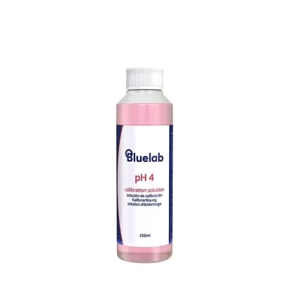 Bluelab pH 4.0 250ml - tretësirë kalibruese për ph testues