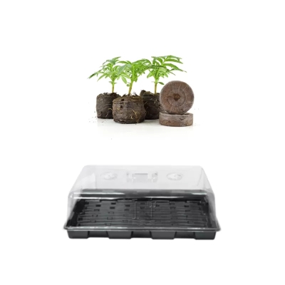  Neptune Seedling Kit - Propagator, Tray with 104 Peat Block Nests