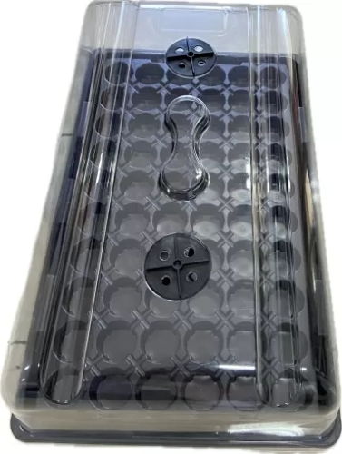 Set for seedlings - Propagator, Tray 60 nests, Pellets 60 pcs, Root It supplement