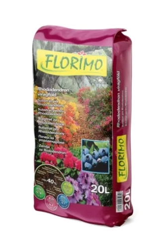 FLORIMO – Soil mix for rhododendrons and blueberries 20L