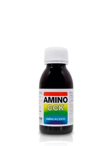 Amino CCK 100ml organic liquid fertilizer + biostimulator based on plant amino acids and potassium.