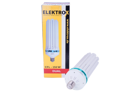 Elektrox 250W DUAL CFL - llambë për rritje dhe lulëzim