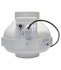 125L / 370 m3 / h Ventilator me ventilator - dalje / hyrje me kontrollues T