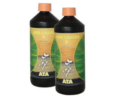 ATA Awa Leaves A & B 1L - pleh mineral për rritje në hidroponikë
