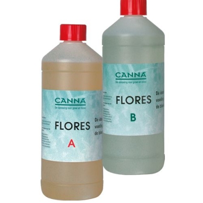 Canna Flores A + B 1L - pleh mineral për lulëzimin në hidroponikë