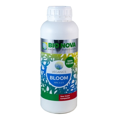 Veganics Bloom 1L - pleh organik bazë për lulëzim