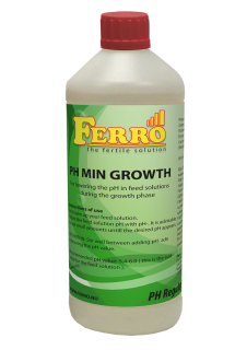 Ferro ph - Grow 1L - rregullator për heqjen e Ph në fazën e rritjes