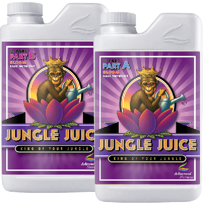 Jungle Juice Bloom A + B 1L - pleh mineral për lulëzimin