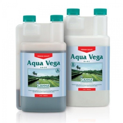 Aqua Vega A + B 1L - pleh mineral për rritje në hidroponikë