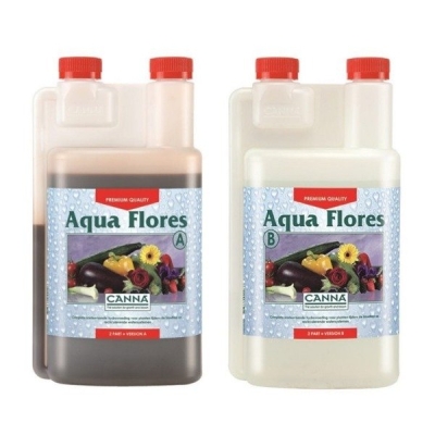 Aqua Flores A + B 1L - pleh mineral për lulëzimin në hidroponikë